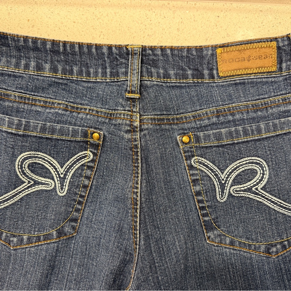 Rocawear Junior’s Straight Leg Blue Jeans
